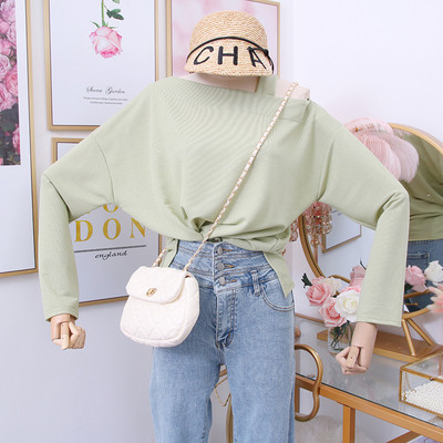 Νέο μοντέλο  γυναικεία μπλούζα με μακριά μανίκια σε διάφορα χρώματα