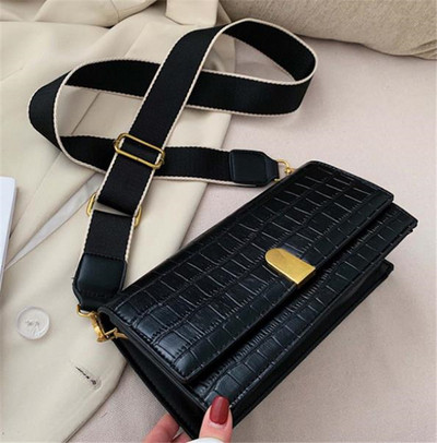 Eko bőrből készült alkalmi női táska, hosszú füllel hat színben