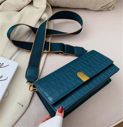 Eko bőrből készült alkalmi női táska, hosszú füllel hat színben