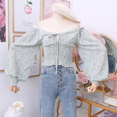 Új modell modern női ing spitz nyakkivágással és nyakkendővel több színben