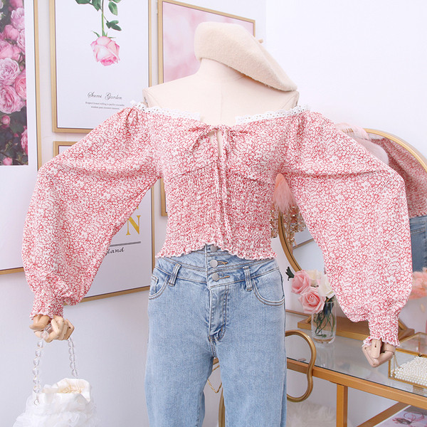 Új modell modern női ing spitz nyakkivágással és nyakkendővel több színben