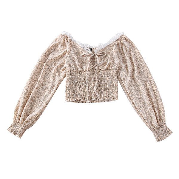 Új modell modern női ing spitz nyakkivágással és nyakkendővel több színben