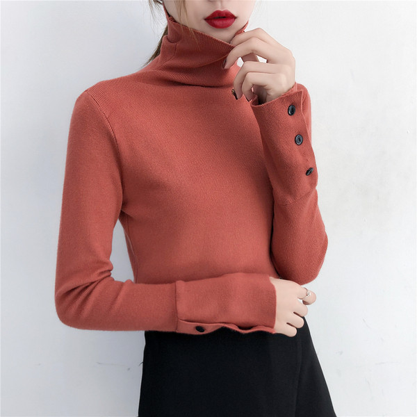 Modern női blúz több színben pólógallérral és gombokkal