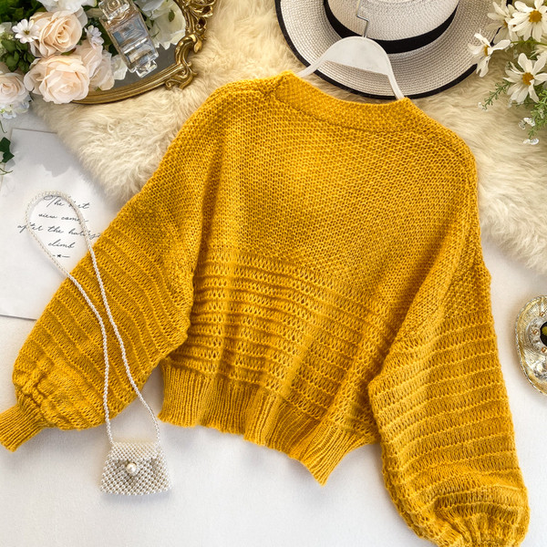 Modern női mellény széles ujjakkal, többféle színben