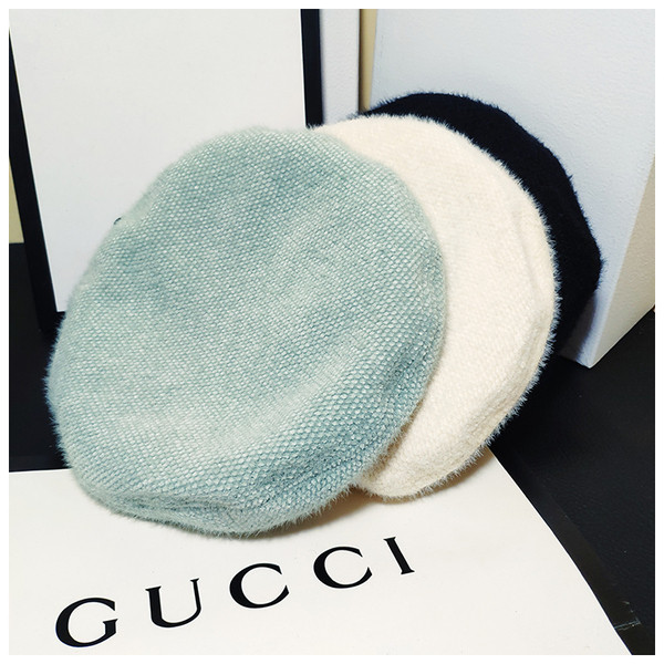 Téli női beret típusú sapka több színben