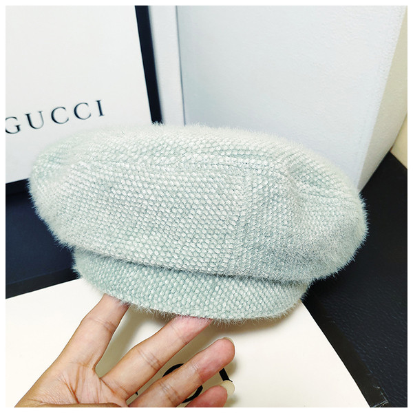 Téli női beret típusú sapka több színben