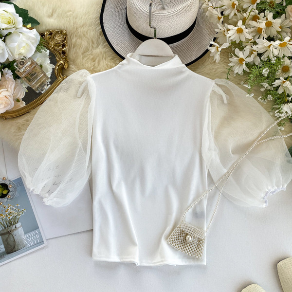 Modern női blúz pólógallérral több színben