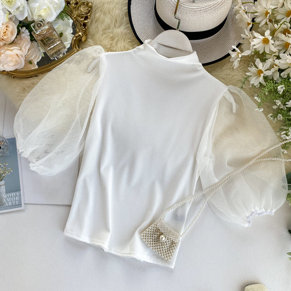 Modern női blúz pólógallérral több színben