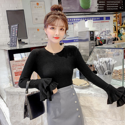 Bluza de dama moderna in mai multe culori cu decolteu oval