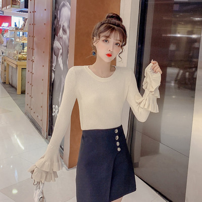 Bluza de dama moderna in mai multe culori cu decolteu oval