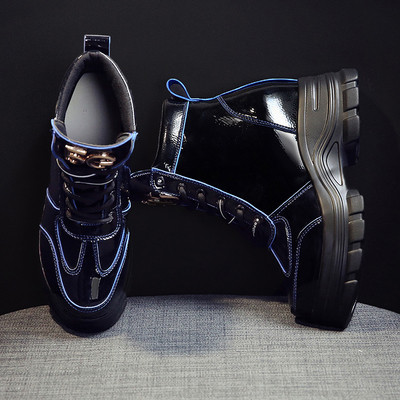 Női őszi csizma magas talppal több színben