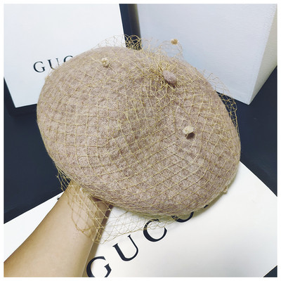 Új modell hálós női sapka több színben