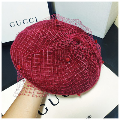 Új modell hálós női sapka több színben