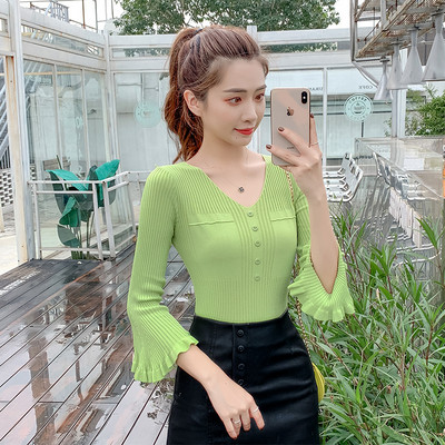 Καθημερινή γυναικεία μπλούζα σε διάφορα χρώματα με κουμπιά