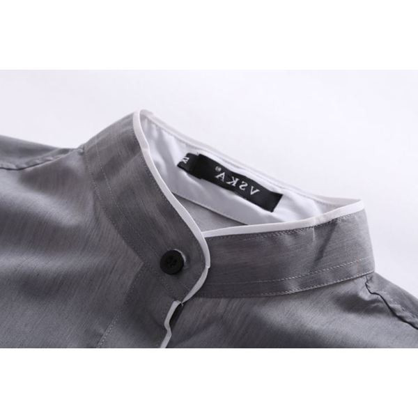 Ανδρικό πουκάμισο με κουμπιά σε τρία χρώματα