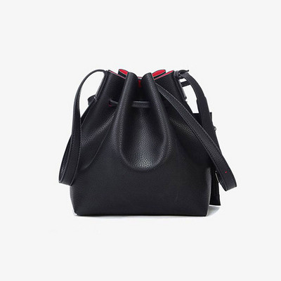 Női fekete táska típusú táska + mini pénztárca