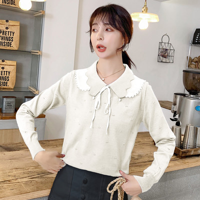 Bluza casual dama in mai multe culori cu perle decorative
