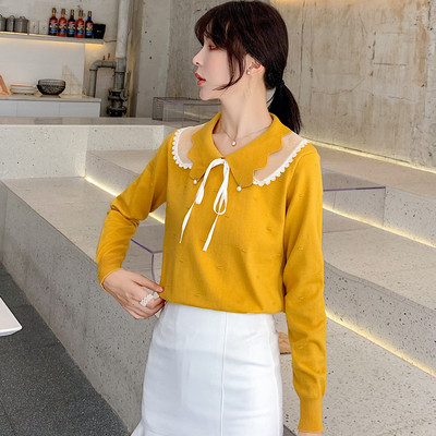 Bluza casual dama in mai multe culori cu perle decorative