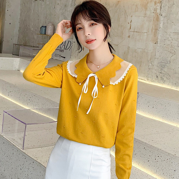 Női alkalmi blúz több színben, dekorgyöngyökkel