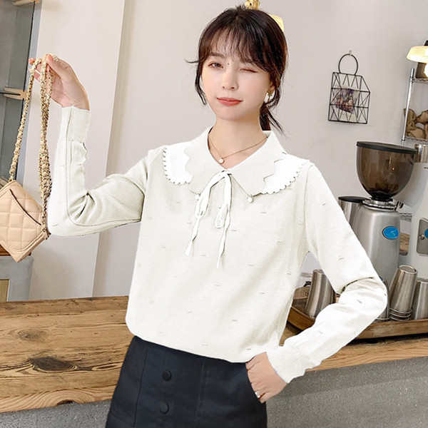 Női alkalmi blúz több színben, dekorgyöngyökkel