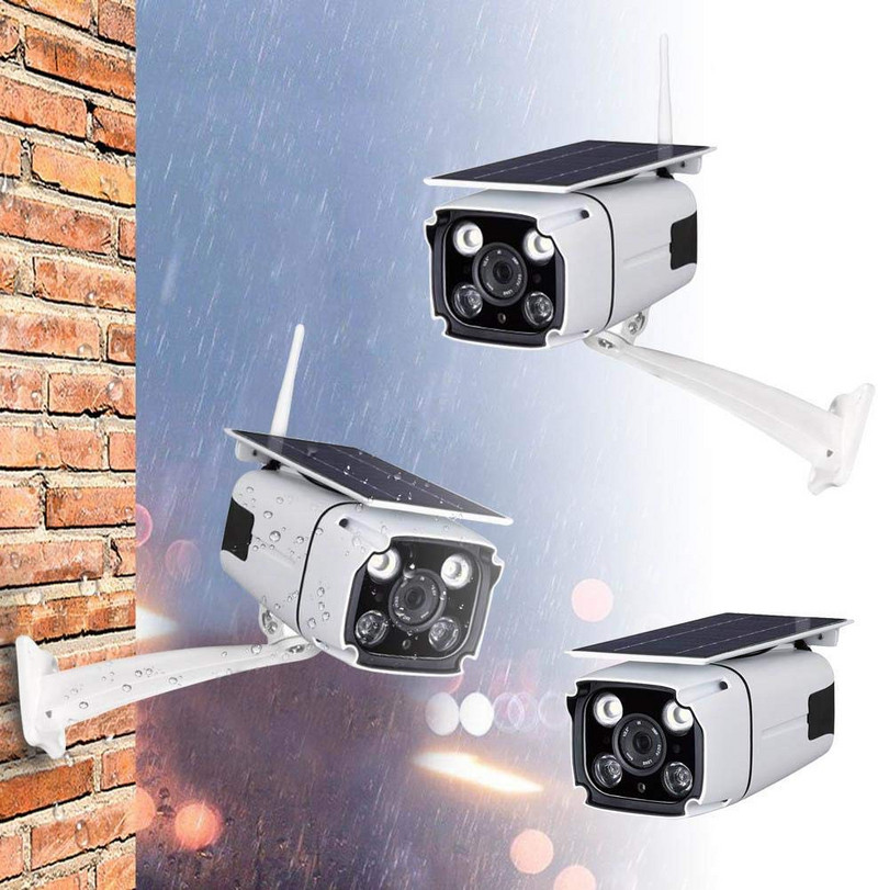 Ηλιακή αδιάβροχη ασύρματη κάμερα με HD Night Vision και απομακρυσμένο πεδίο για κινητό τηλέφωνο