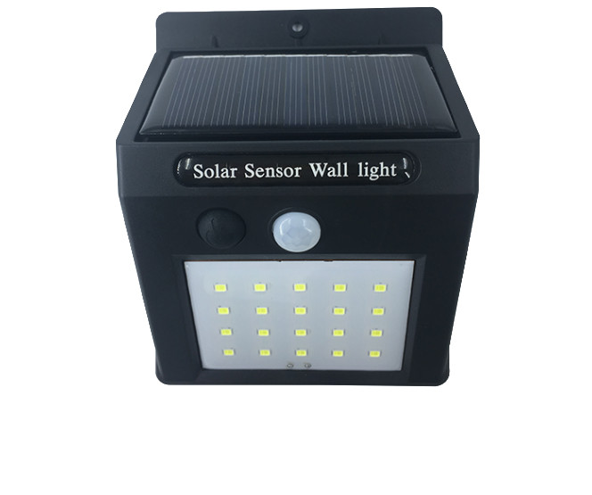 Lampa solara de perete cu senzor de miscare