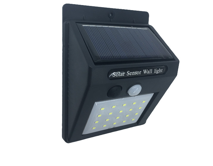 Lampa solara de perete cu senzor de miscare