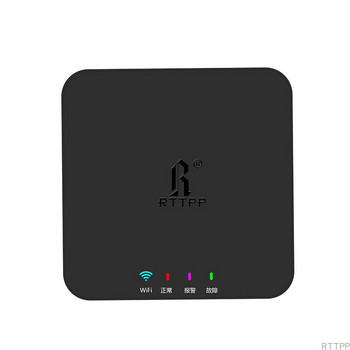 Wi-fi детектор за изтичане на газ с гласова аларма в черен цвят