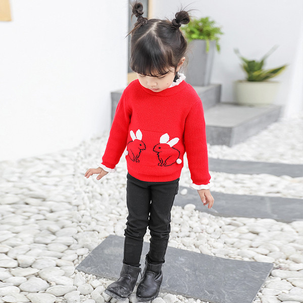 Divatos gyerek pulóver három színben lányoknak