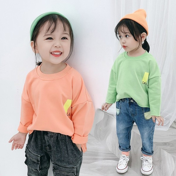 Lezser gyerekblúz két színben felirattal lányoknak