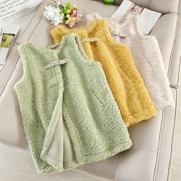 Női pehelymellény zöld, sárga és bézs színben