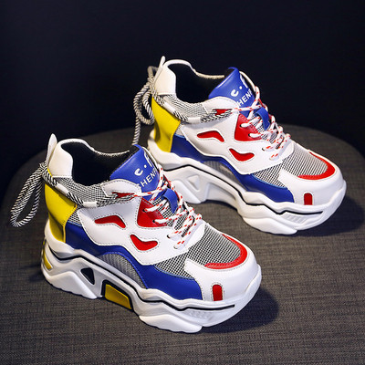 HIT Modern női tornacipő magas és durva talppal több színben