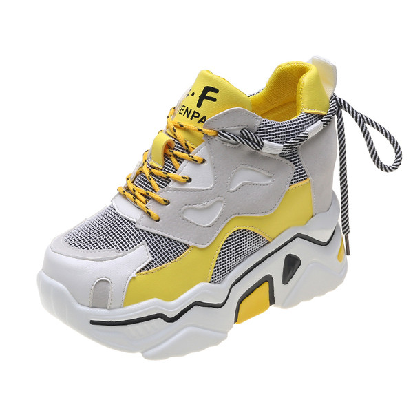 HIT Modern női tornacipő magas és durva talppal több színben