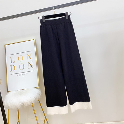 Дамски  ежедневни панталони с висока талия в три цвята