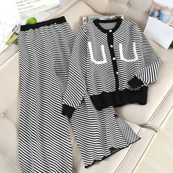 Napi női mellény és széles nadrág szett három színben