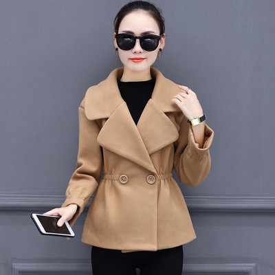 Palton de dama rezistent la vant cu guler in diferite culori