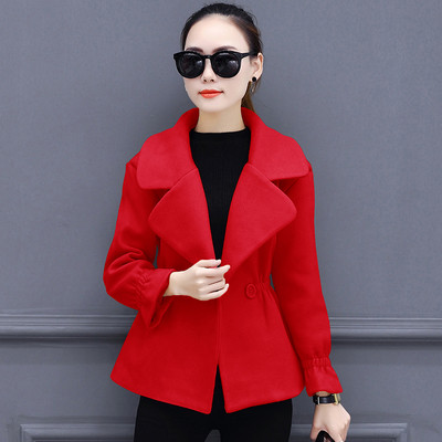 Palton de dama rezistent la vant cu guler in diferite culori