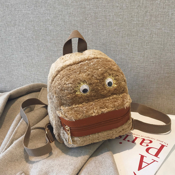 Női hátizsák cipzárral, többféle színben