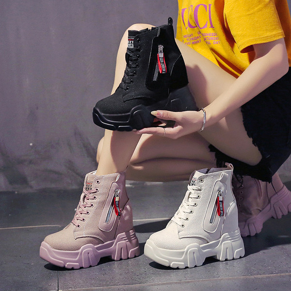 Κορυφαία γυναικεία παπούτσια με ψηλή πλατφόρμα σε διάφορα χρώματα