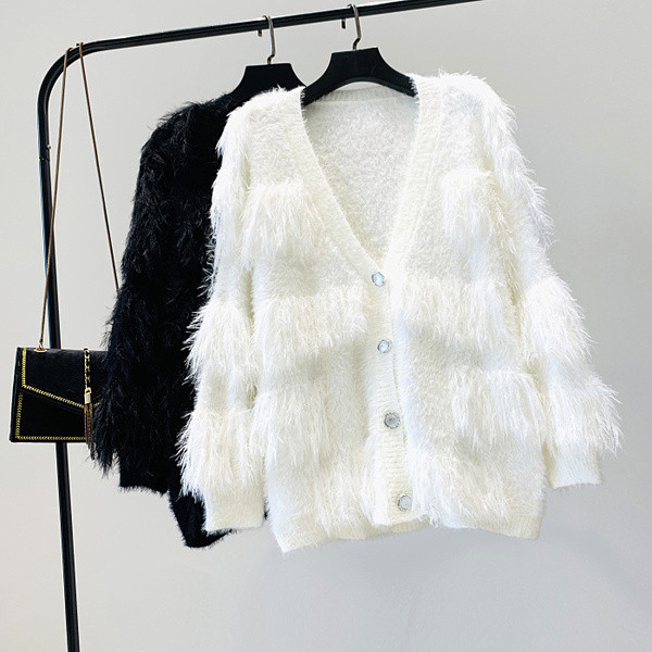 Modern női mellény spitz nyakkivágással és gombokkal - többféle színben