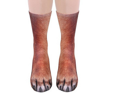 Ежедневни дамски чорапи с апликация в няколко разцветки