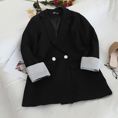 Modern női kabát többféle színben - széles modell