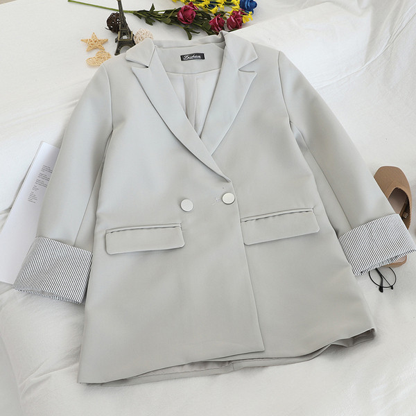 Modern női kabát többféle színben - széles modell