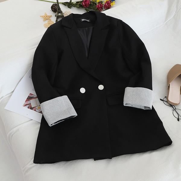 Modern női kabát többféle színben - széles modell