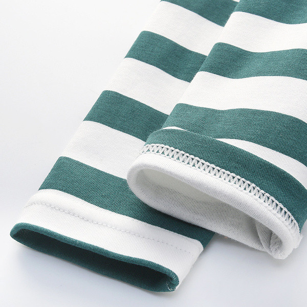 Bluza pentru copii in dungi cu aplicatie si maneci lungi pentru baieti