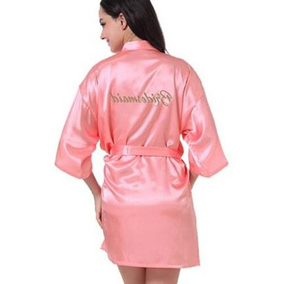 Κομψό γυναικείο μπουρνούζι σε πολλά χρώματα με επγραφή στην πλάτη - δύο μοντέλα