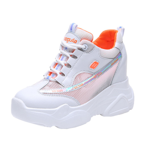 Aktuális női hálós tornacipő három színben