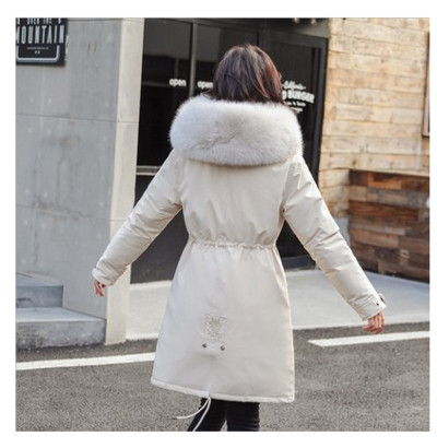 Νέο χειμερινό γυναικείο  μπουφάν μοντέλο με κουκούλα και ζώνες σε διάφορα χρώματα