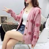 Modern női mellény négy színben V-nyakkal