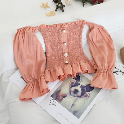 Γυναικεία μπλούζα με κουμπιά σε διάφορα χρώματα  